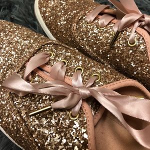 Kate Spade Pink Sparkle Keds